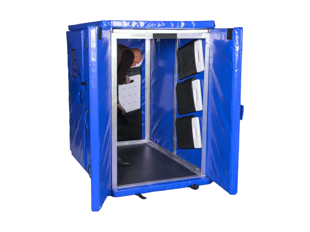 cold room-mobile-transport-thermosensitive products-eutectic gel